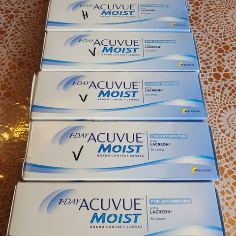 Dagslinser - Acuvue Moist for Astigmatism