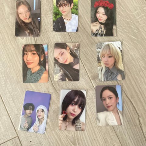 Kpop album og photocards