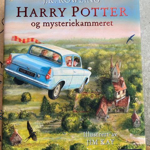 2 stk Harry Potter barnebøker