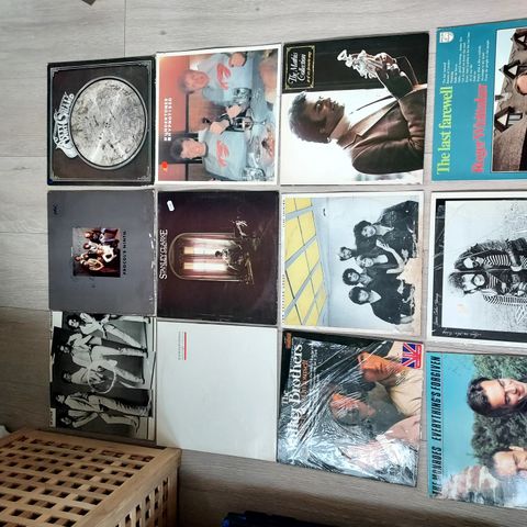 Diverse  vinylplater til salg