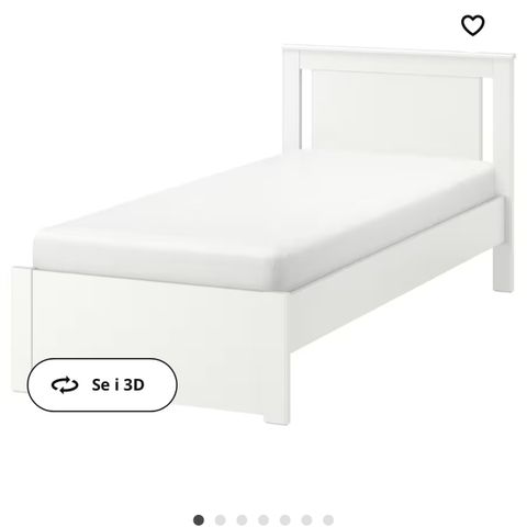 Lite brukt IKEA Songesand seng 90x200 cm