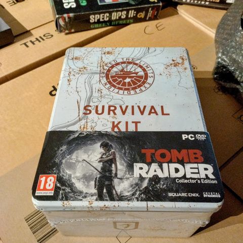 " Tom Raider  Collector`s Edition" Pc -2013 Crystal Dynamics/ SSE