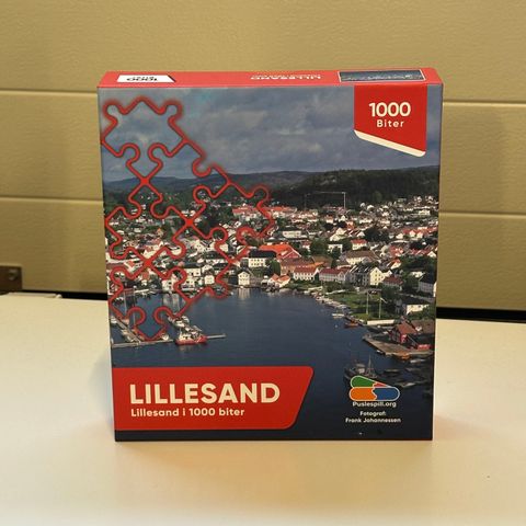 Puslespill Lillesand - 1000 brikker - NY I PLAST !