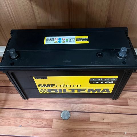 Bilbatteri 12v  , 105 AH  , 730 A