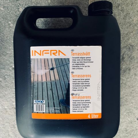 Infra terrasserens - kanne 4 liter