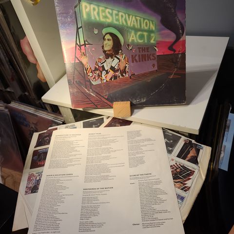 The Kinks preservation act 2 2lp