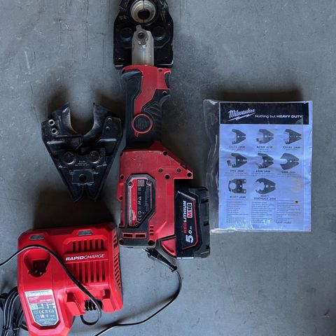 Milwaukee M18 HCCT pressverktøy