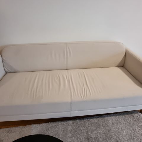 LINANÄS 3-seters sofa, Vissle beige