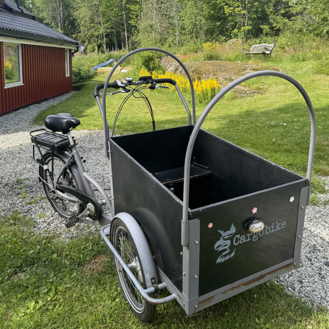 Cargobike classic - sykkel med vogn!