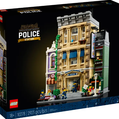 Lego Creator Expert 10278: Police Station / Politistasjon selges