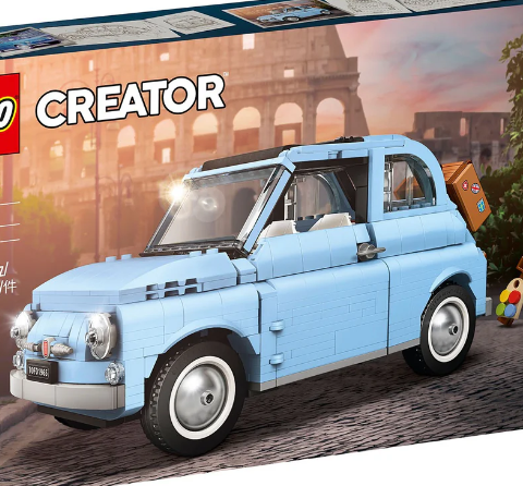 Lego Creator Expert 77942: Fiat 500 Blå selges