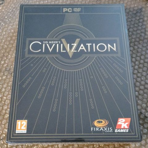 " Sid Meiers Civilization V Collector's Edition " Pc - 2010 Firaxis/ 2K Games
