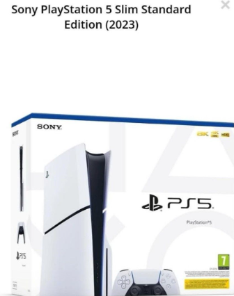 Playstation 5 2023 1TB SLIM. Nesten ubrukt + Gaming Headset