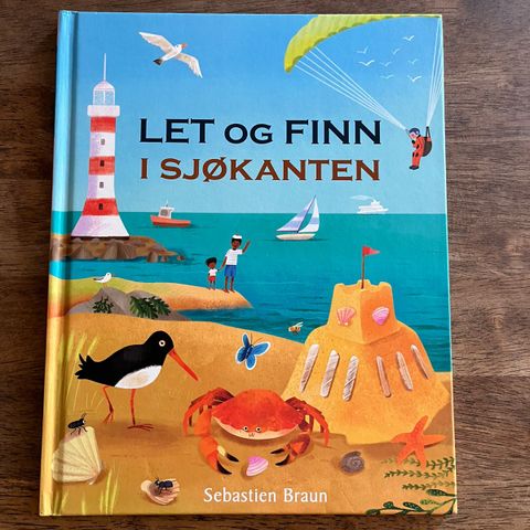 Let og finn i sjøkanten