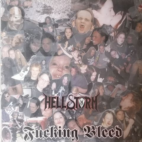 Hellstorm " Fucking Bleed" LP Selges for kr 110