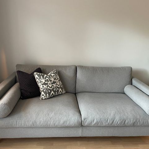 Pent brukt sofa fra Fogia