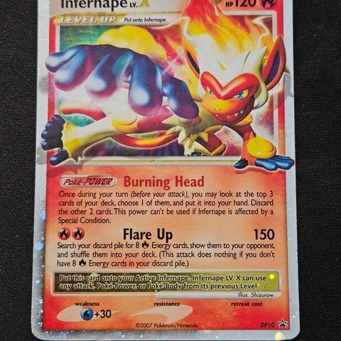 Pokemon kort - Infernape Lv.X Promo DP10