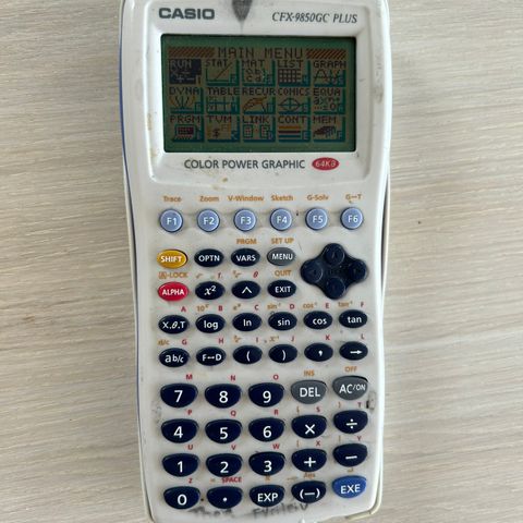 Casio CFX-9850GC PLUS kalkulator