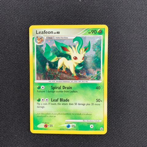 Leafeon Lv.40 #24 Pokemon Kort