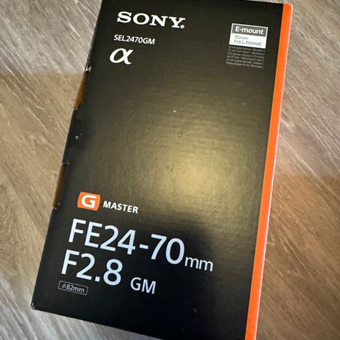 Sony FE 24-70mm f/2.8 GM