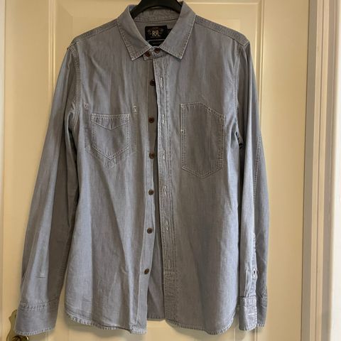 Western cotton double R Ralph Lauren shirt str S