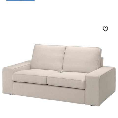 2-seters sofa fra IKEA kolleksjonen KIVIK