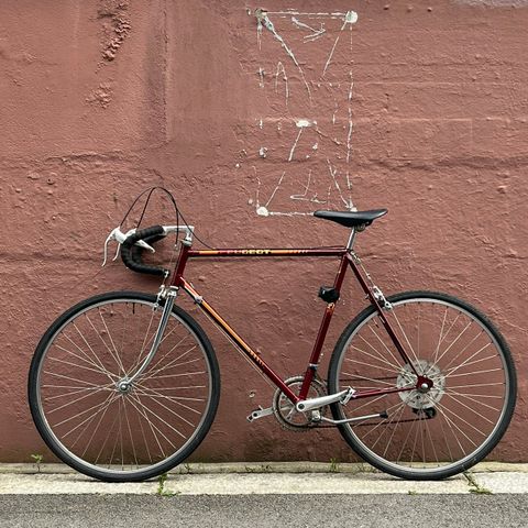 Vintage/retro Peugeot racersykkel - klar til bruk