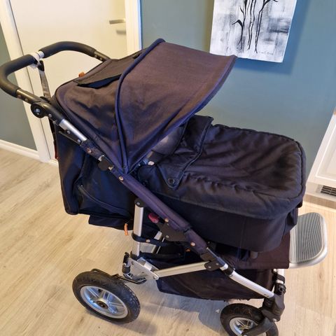 EasyWalker sportsvogn/babyvogn m/tilbehør