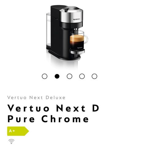 Nespresso Vertuo Next kapselmaskin