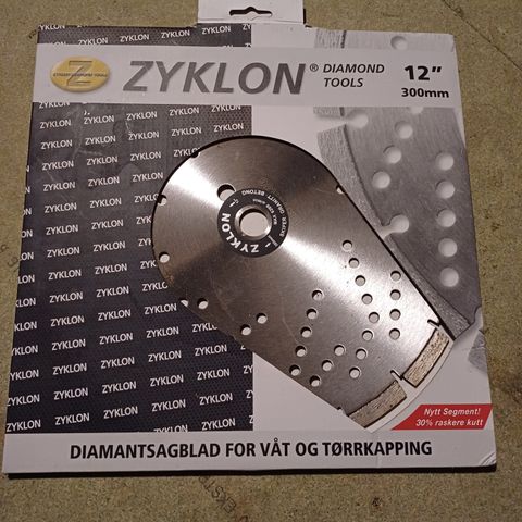 ZYKLON DIAMANTBLAD 12"