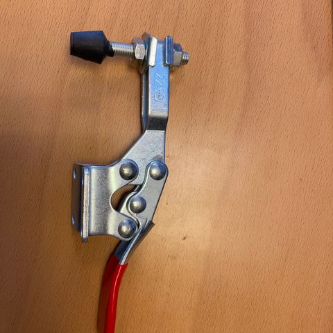 Toggle clamp 225d, hurtigspenne, 30 kr per stykk