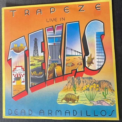 TRAPEZE: LIVE IN TEXAS - DEAD ARMADILLOS, AURA 1981