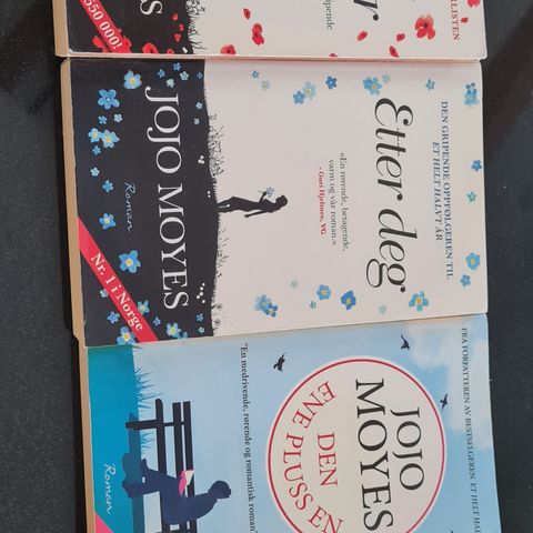 Jojo Moyes 3 bøker