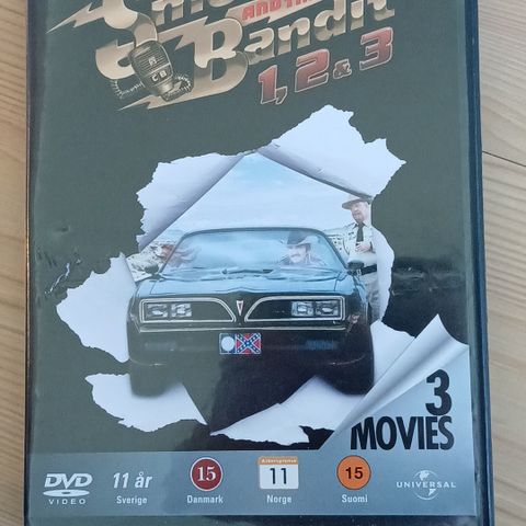 Smokey and the bandit 1,2 & 3 Dvd