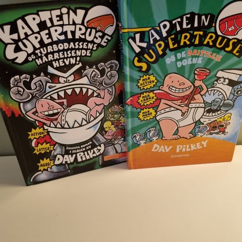 Kaptein supertruse. Dav Pilkey