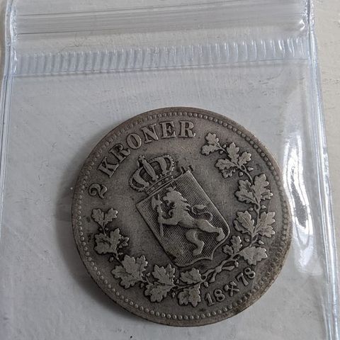 2 krone 1878