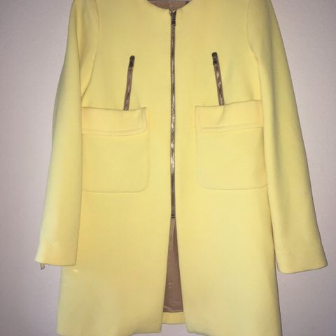Zara Woman Størrelse S Gul jakke