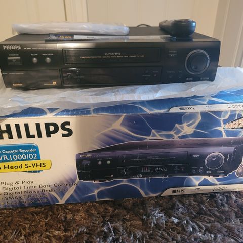 Phillips VR1000/02  S-VHS / 6 Head