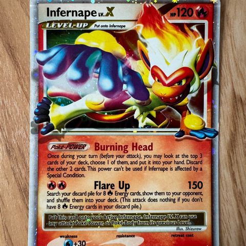 Infernape Holo DP10 Pokemon Kort Selges