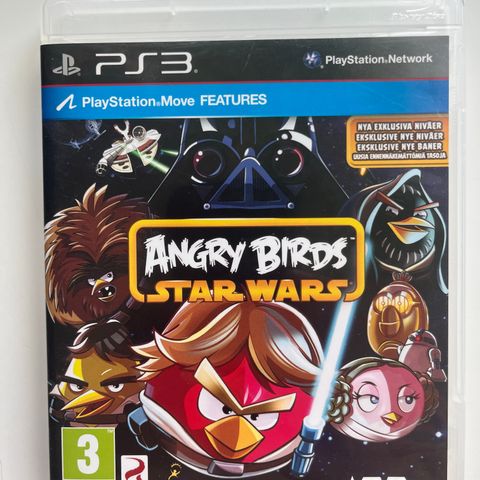 Ps3 spill ANGRY BIRDS STAR WARS Move barn