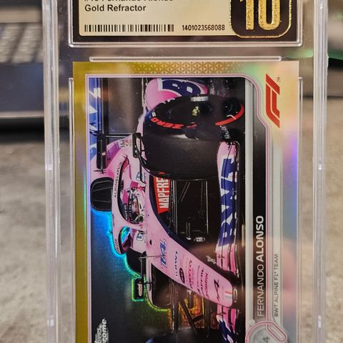 2022 Topps Chrome  F1 Fernando Alonso kort selges.