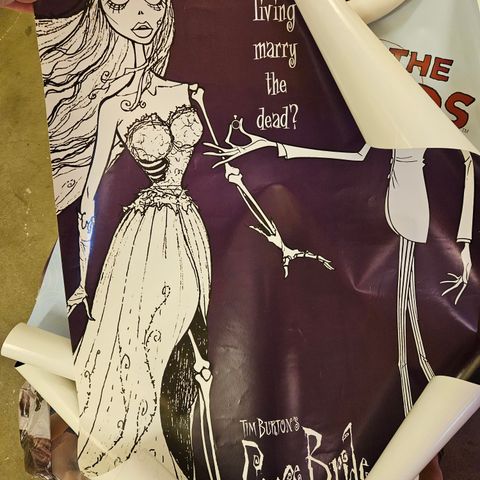 Tim Burton Corpse Bride plakat