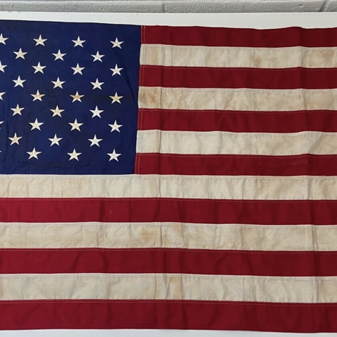 Amerikansk flagg i flaggduk tekstil 50 stjerner, 13 striper 3*5 ft.