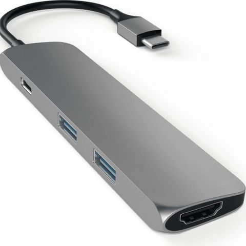 Satechi USB-C MultiPorts-adapter - Space Grey