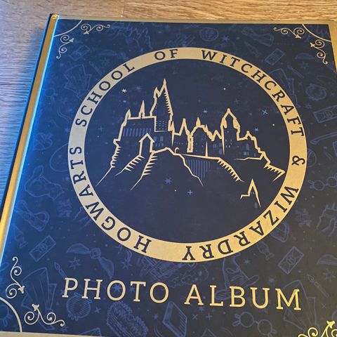 Harry Potter fotoalbum, ubrukt