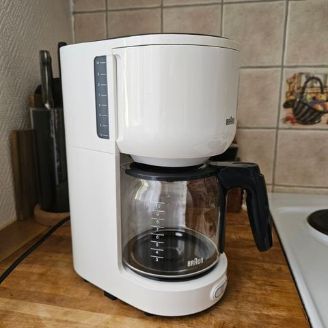 Braun Kaffetrakter Kf3100wh PurEase 1000 W