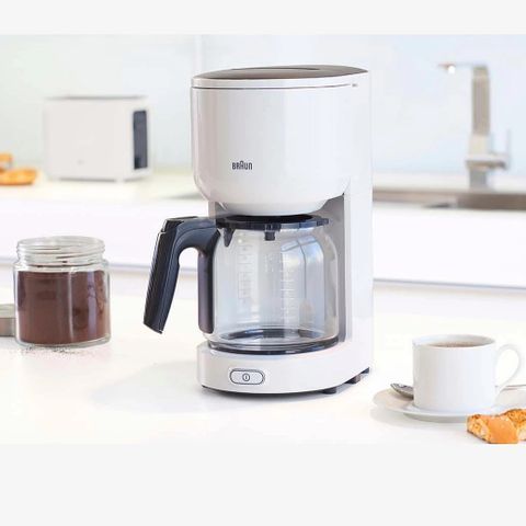 Braun Kaffetrakter Kf3100wh PurEase 1000 W