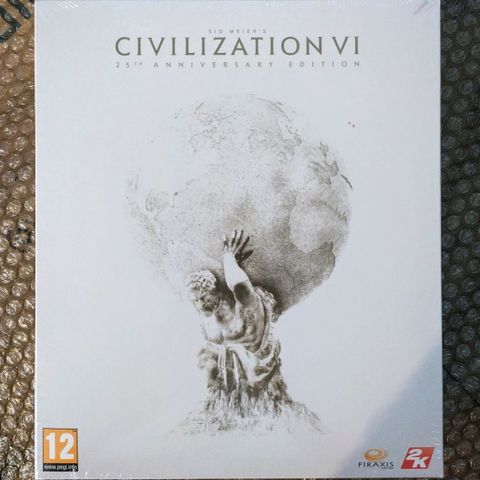 " Sid Meiers Civilization VI 25th Anniversary Edition " Pc -2016 Firaxis/ 2K
