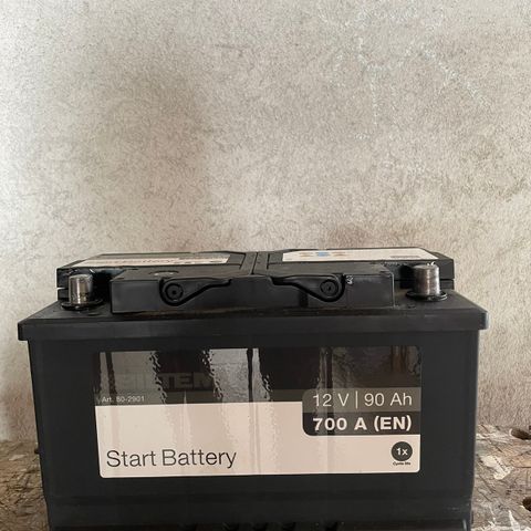 Batteri (startbatteri) til bil el båt