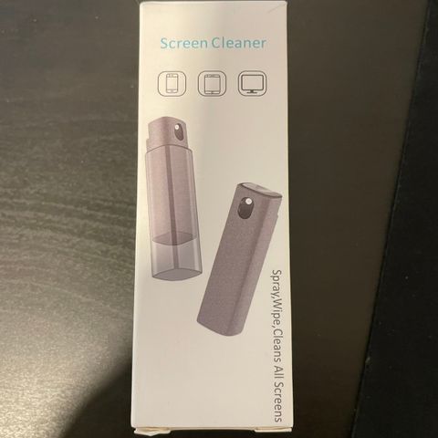 Screen cleaning mist